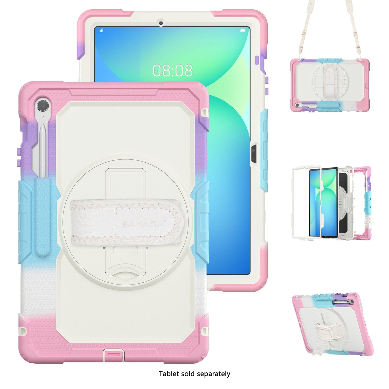 Samsung Galaxy Tab S10 FE+ Kid Proof Case - Heavy-Duty, Hand Strap | Wander Series