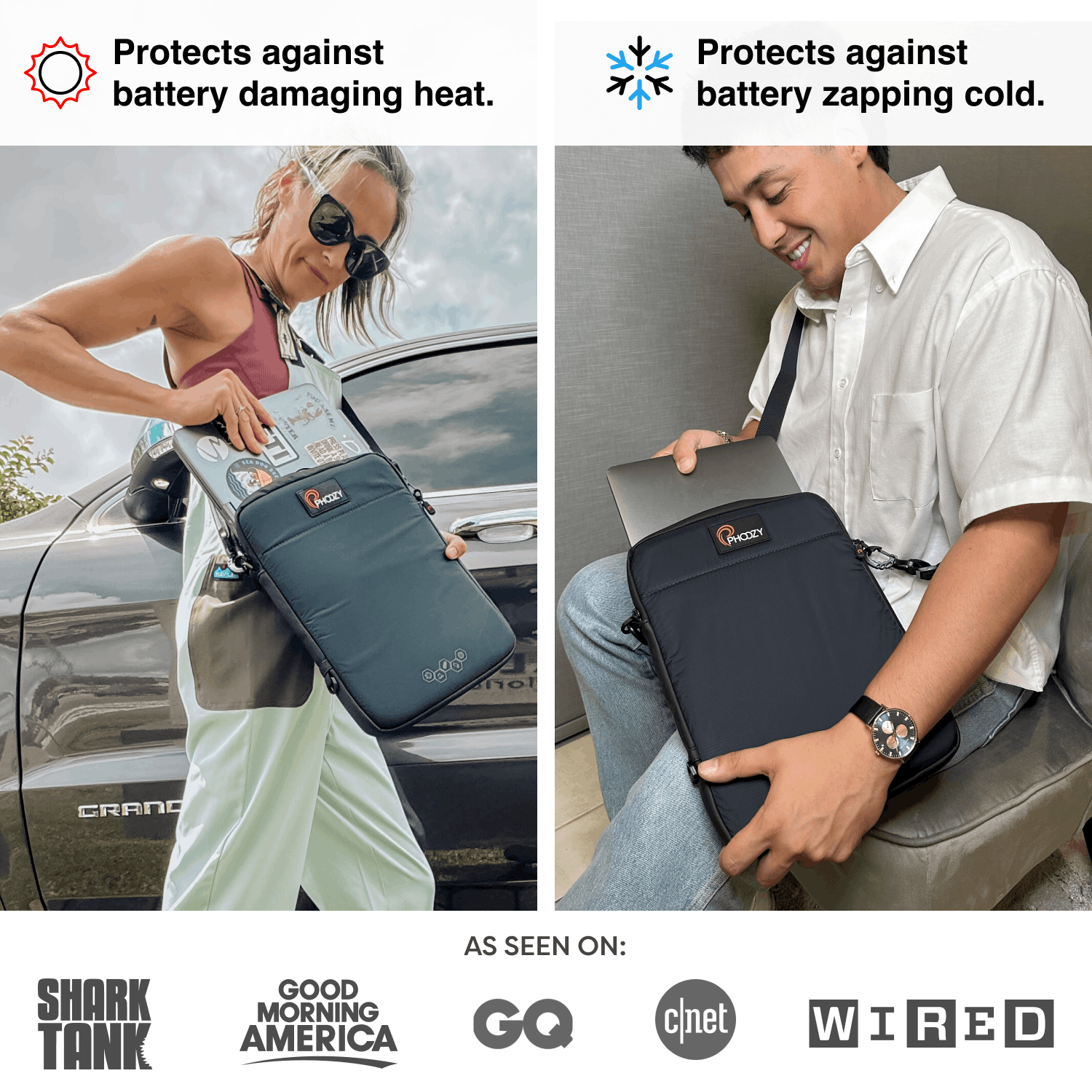 Tablet & Laptop Capsule - Heat & Cold Protection