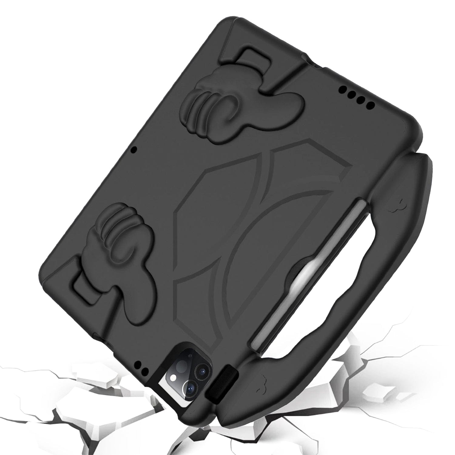 iPad Pro 13-inch (M4 / M5) / iPad Air 13-inch (M2 / M3 / M4) / iPad Pro 12.9-inch (2018–2022) Case - Kid Proof Thumbs-Up Kickstand | Wander Series