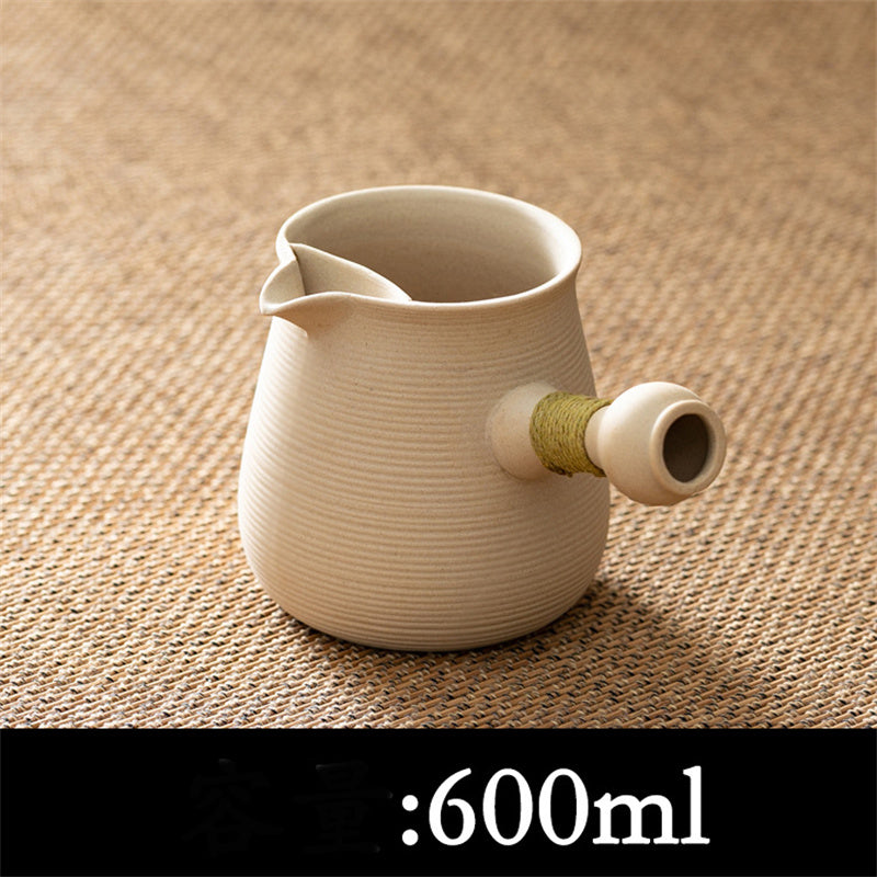 White Mud Boiled Teapot Pot 600ml Teapot