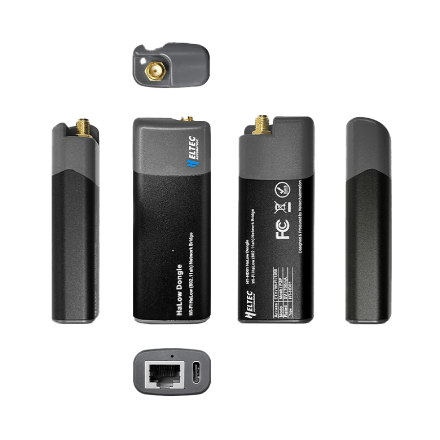 STS Collective OpenMANET Heltec HaLow Mesh Node – 915MHz Off-Grid Communication Device (HT-HD01 V2, Pre-Flashed)