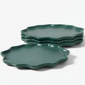 BosilunLife Bring Nature Inside Dinner Plate Recycled Eco-Clay 4-pcs set