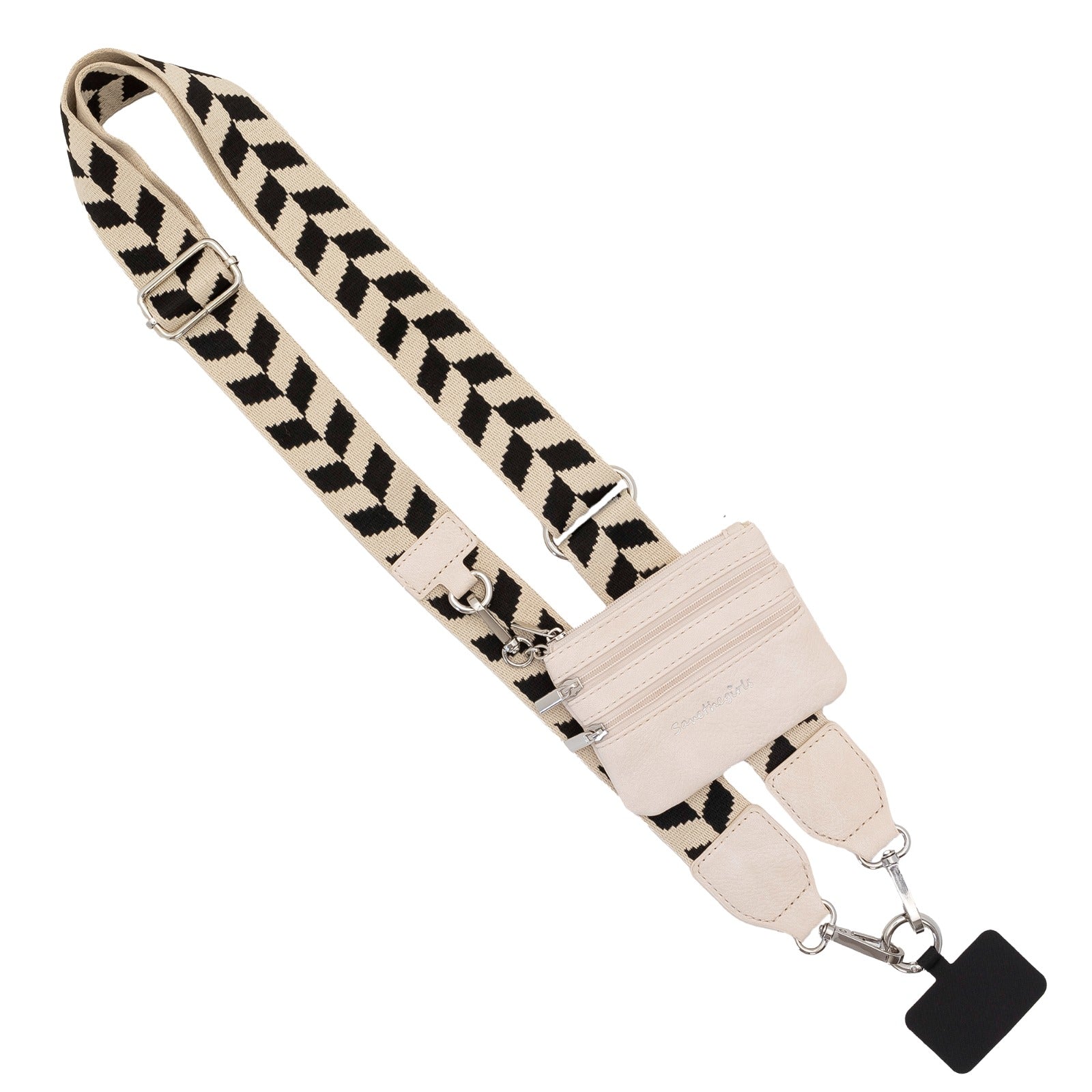 Clip & Go Strap w/Zippered Pouch