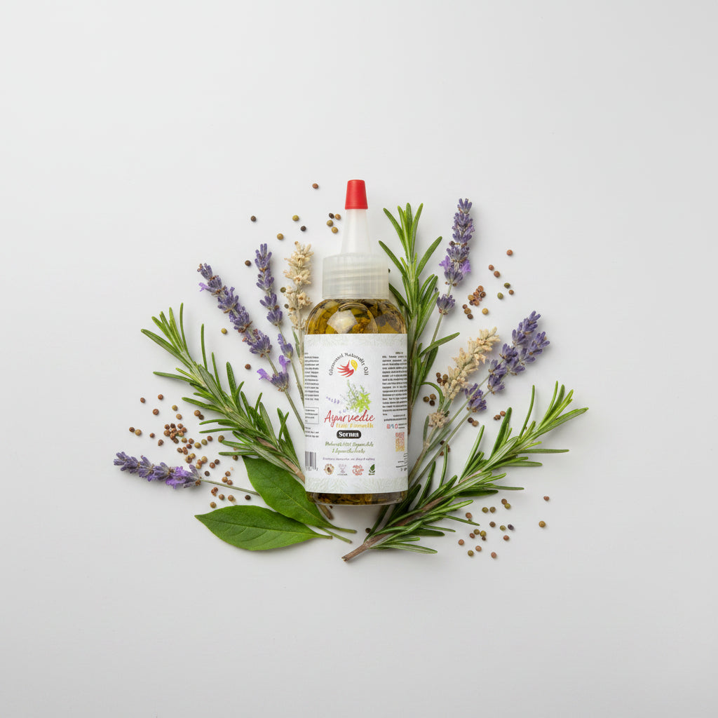 Ayurvedic Hair Growth Oil – Natural Care for Strong, Healthy Hair