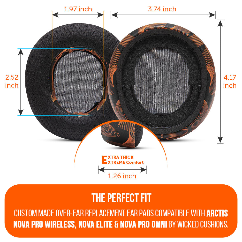 Arctis Nova Pro Wireless, Nova Elite & Nova Pro Omni Earpads - WC FreeZe Cooling Gel