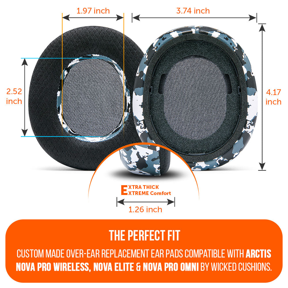 Arctis Nova Pro Wireless, Nova Elite & Nova Pro Omni Earpads - WC FreeZe Cooling Gel