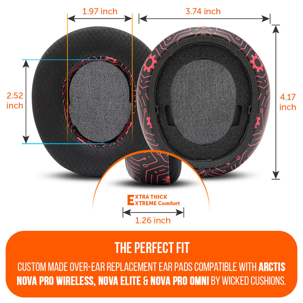 Arctis Nova Pro Wireless, Nova Elite & Nova Pro Omni Earpads - WC FreeZe Cooling Gel