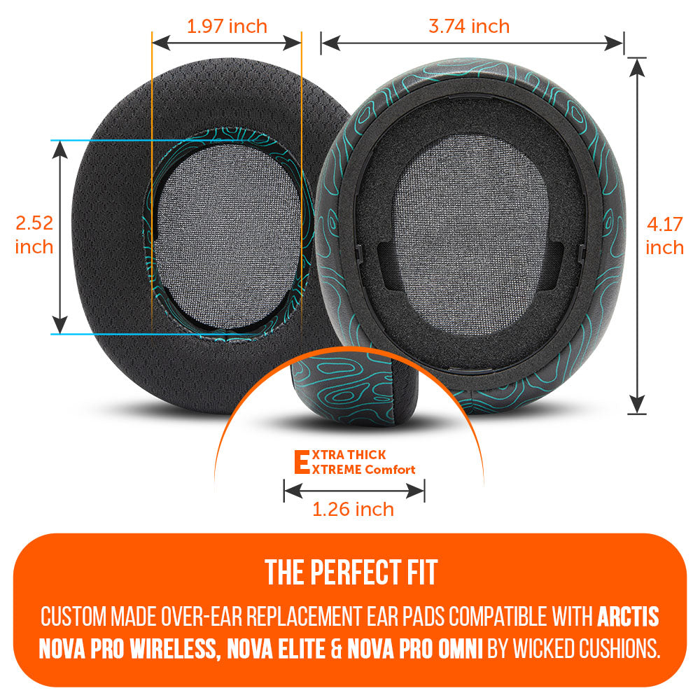 Arctis Nova Pro Wireless, Nova Elite & Nova Pro Omni Earpads - WC FreeZe Cooling Gel