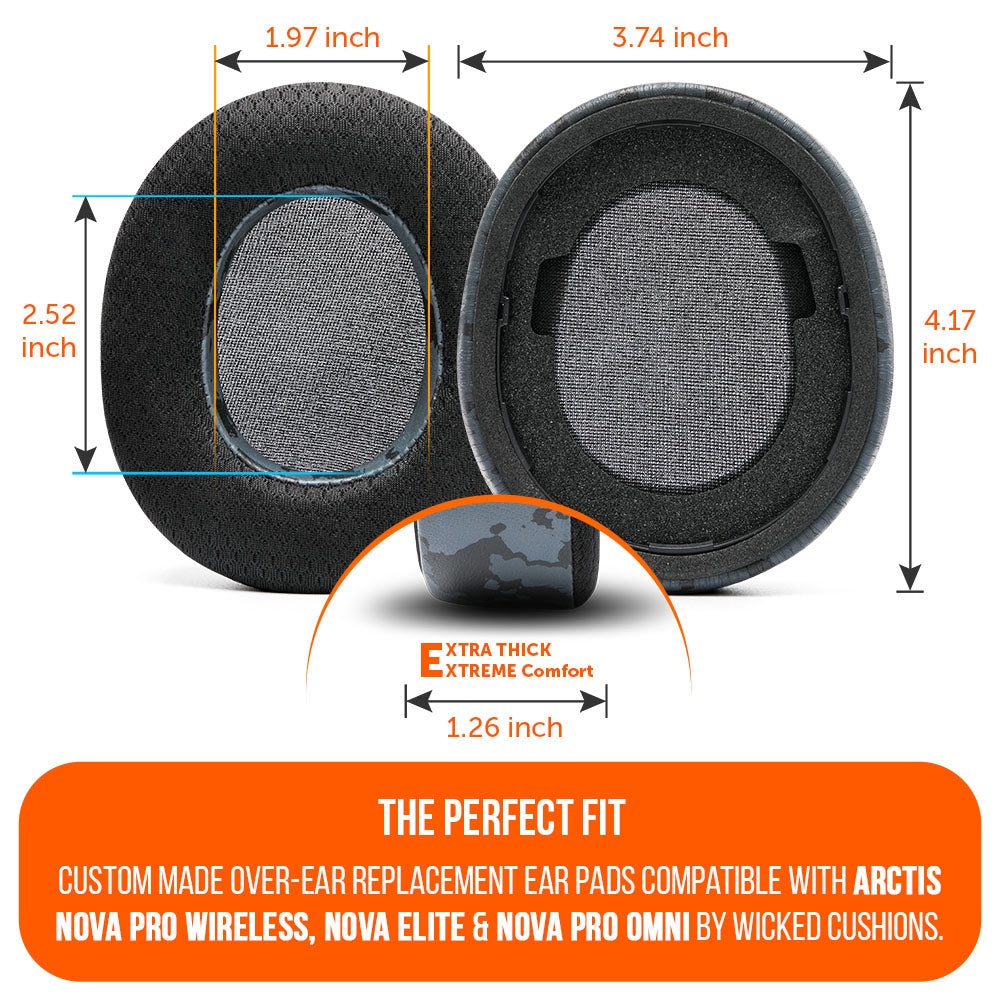 Arctis Nova Pro Wireless, Nova Elite & Nova Pro Omni Earpads - WC FreeZe Cooling Gel
