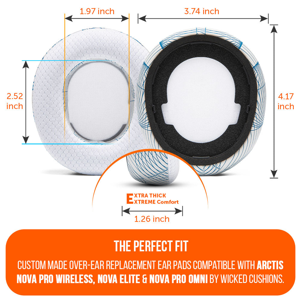 Arctis Nova Pro Wireless, Nova Elite & Nova Pro Omni Earpads - WC FreeZe Cooling Gel