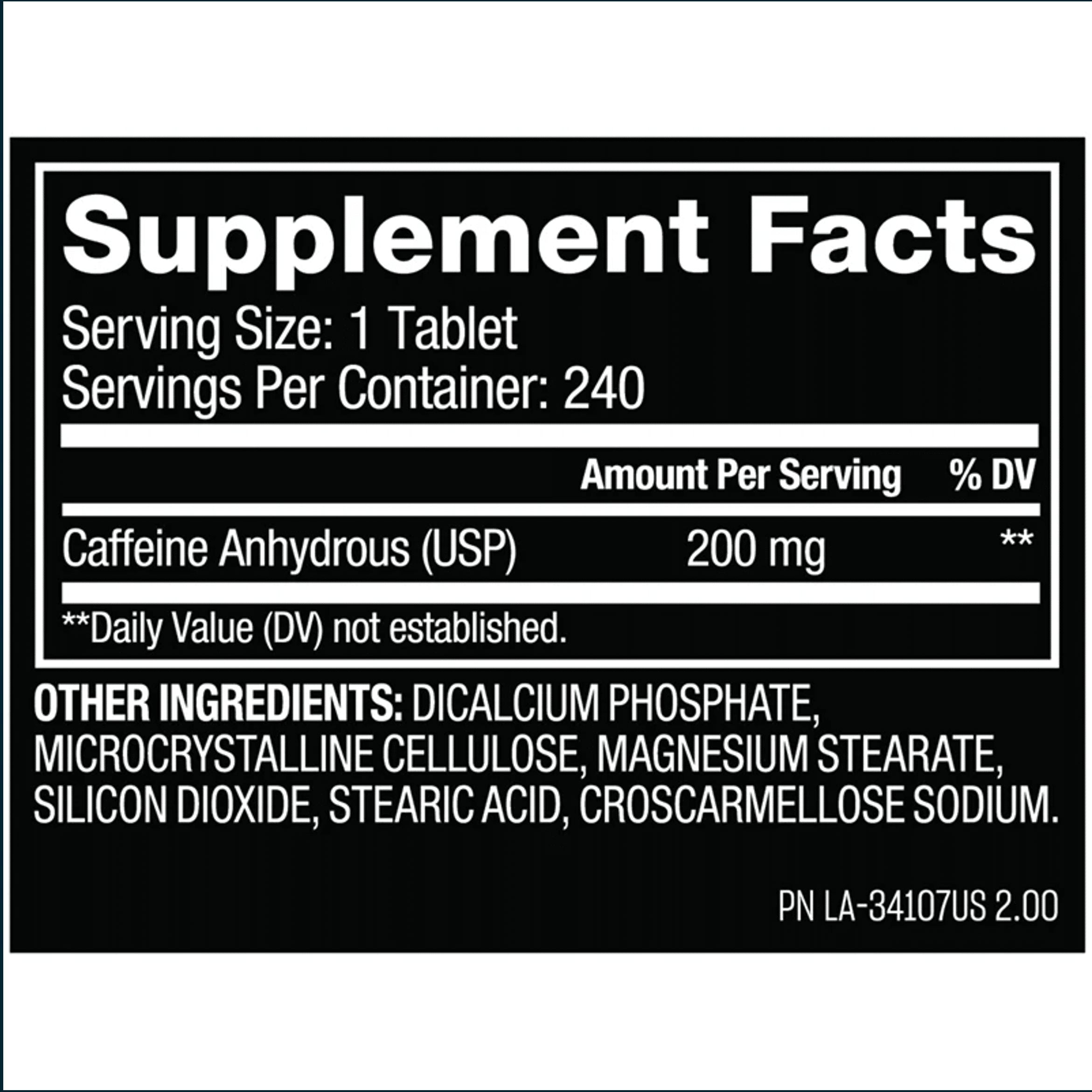 Mutant Caffeine, 240 tablets