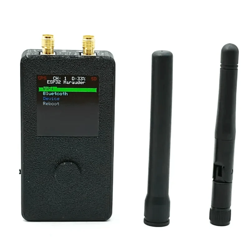 ESP32 Marauder Portable Wi‑Fi & Bluetooth Research Device