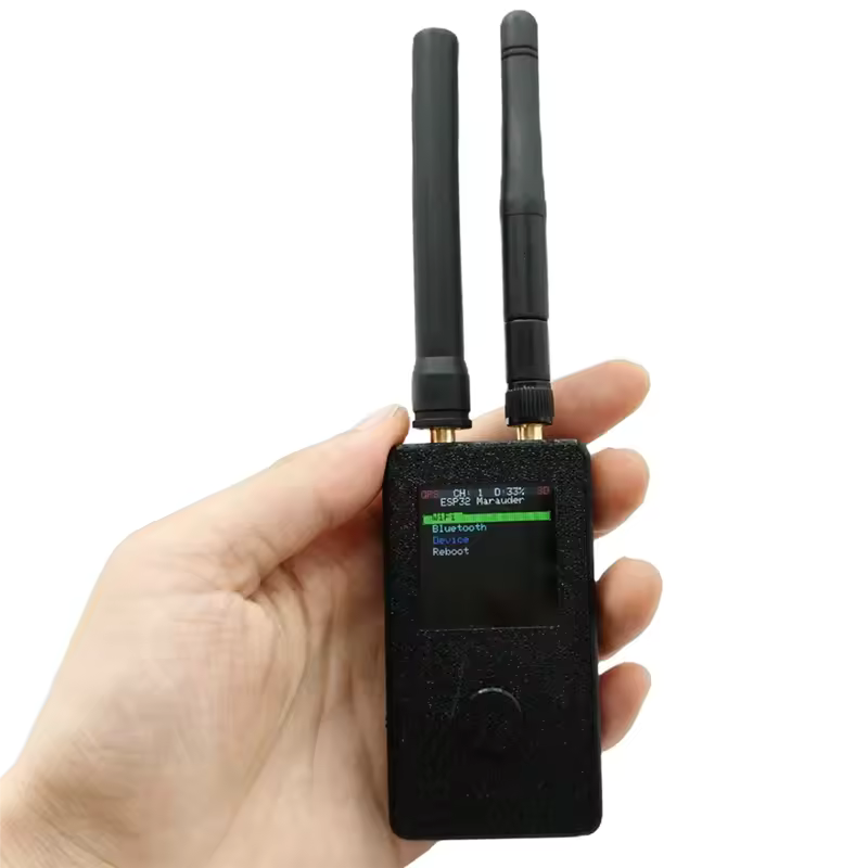 ESP32 Marauder Portable Wi‑Fi & Bluetooth Research Device