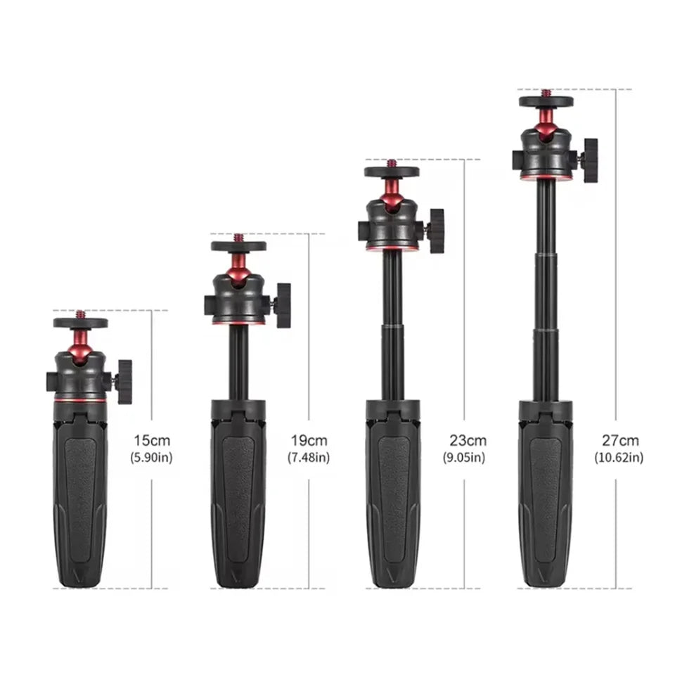 FGCLSY Extension Pole Tripod, Mini Selfie Stick Tripod Stand Handle Grip