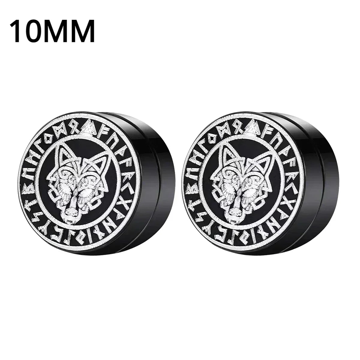 Crystal Magnetic Clip Earrings for Men and Women | Non Piercing Round Zircon Studs
