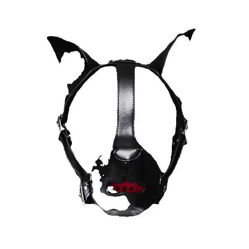 BDSM Puppy Play K9 Bondage Kit Dog Hood Binding band Mouth Ball Role-Playing Mask
