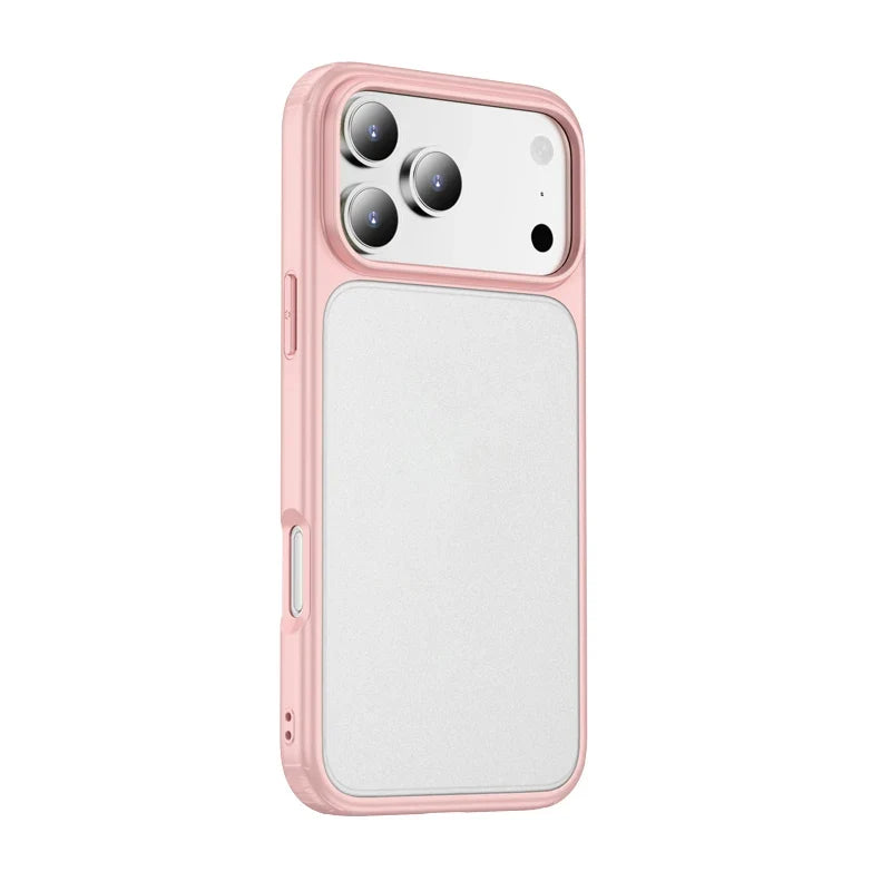 Premium Magnetic Charging Frosted Shockproof Phone Case for IPhone 17 Air 16 15 14 Plus Pro Max Skin Feeling Rugged Armor Cover
