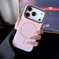 Luxury Leather Texture Magnetic Case For iPhone 17 Air 16 15 14 Plus 13 12 11 Pro Max For Magsafe Shockproof Soft TPU Cover