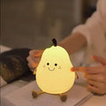 Bedroom Sleeping Bedside Tap Light LED Pear Shape Night Light