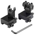 Flip Up Rear Front Aluminum Alloy Tactical Sight Set