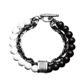 Howlite Lava Stone Bracelet