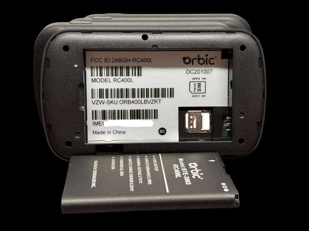 RayHunter IMSI Catcher & Stingray Detector – Orbic RC400L Hotspot