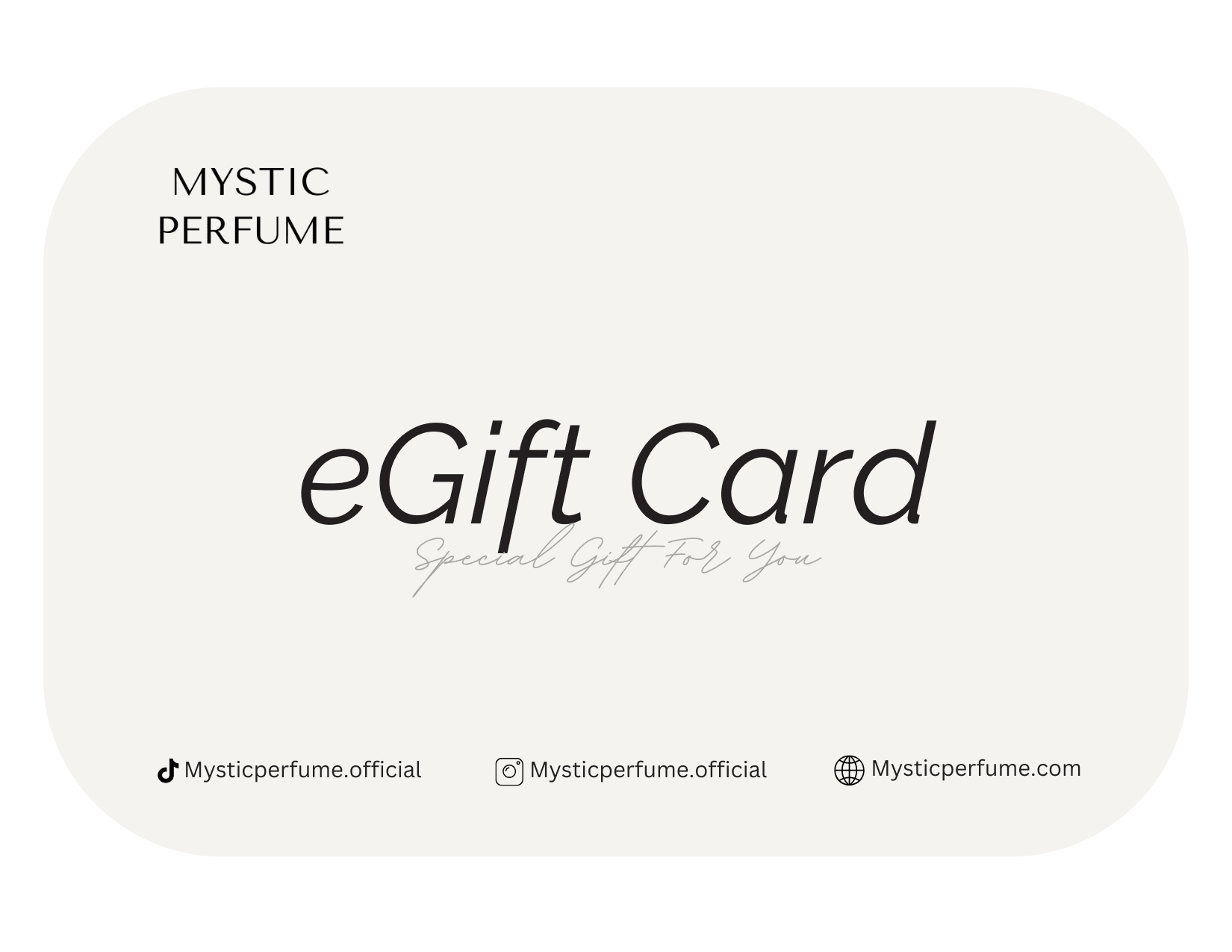 Mystic Perfume eGift Card