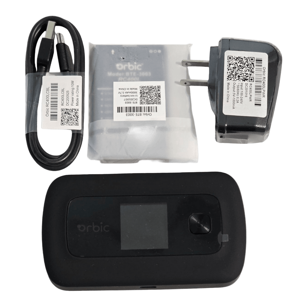 Open-Box RayHunter IMSI Catcher Detector – Orbic RC400L LTE Mobile Hotspot