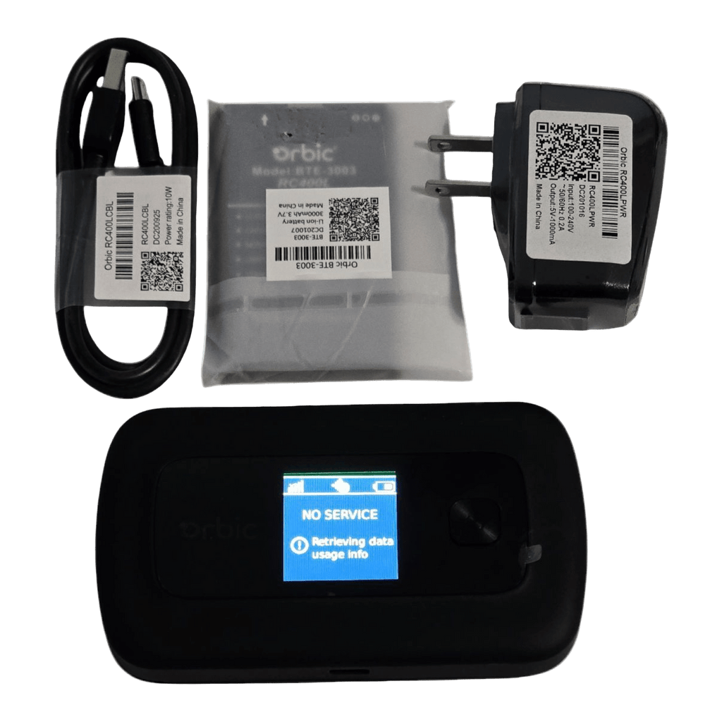 Open-Box RayHunter IMSI Catcher Detector – Orbic RC400L LTE Mobile Hotspot