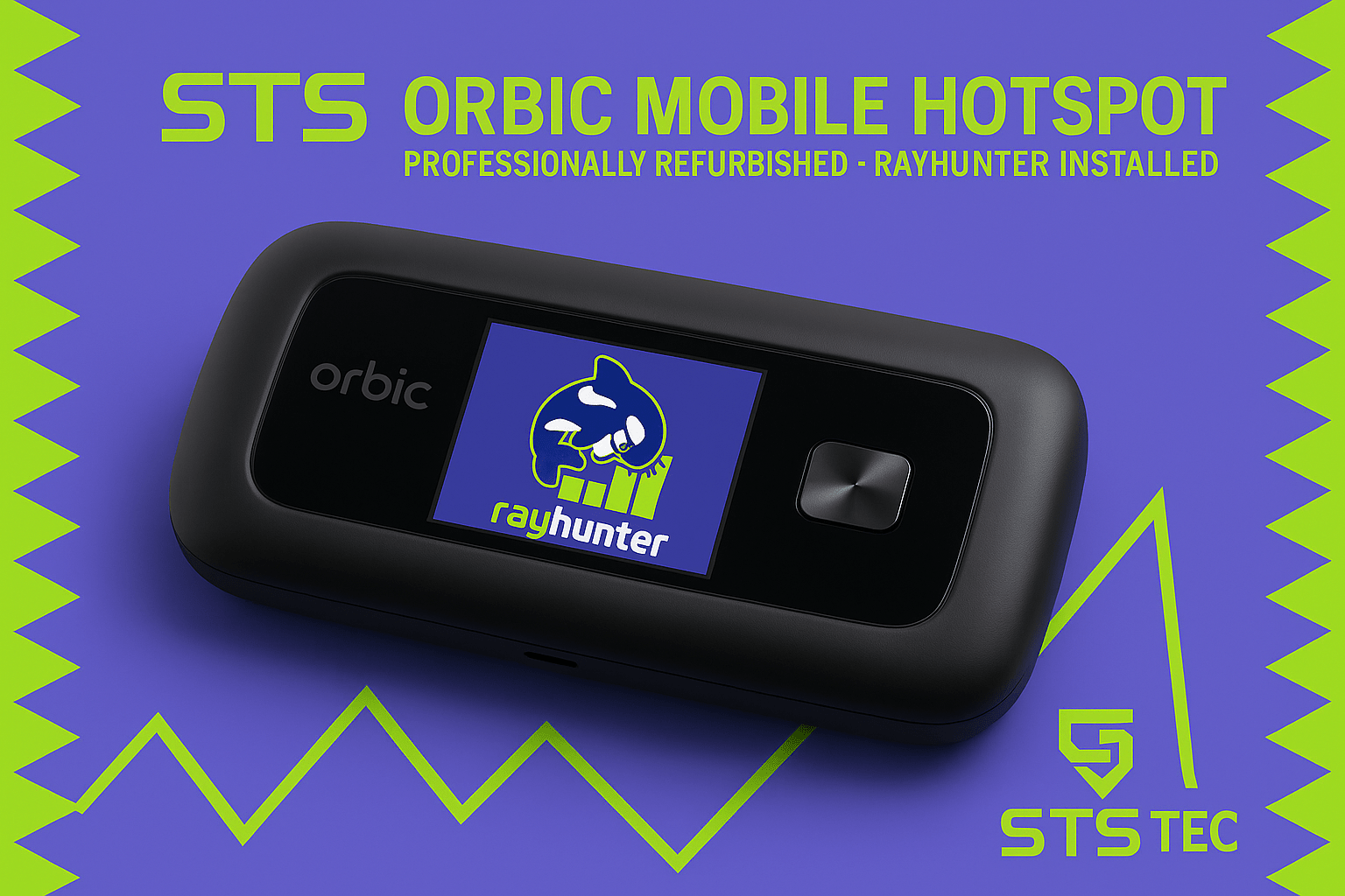 RayHunter Orbic RC400L IMSI Catcher & Stingray Detector