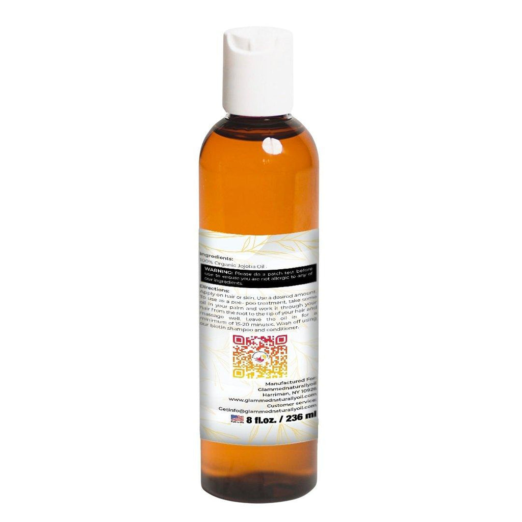 100% Organic Castor Oil for Hair Growth & Edges | GlammedNaturallyOil