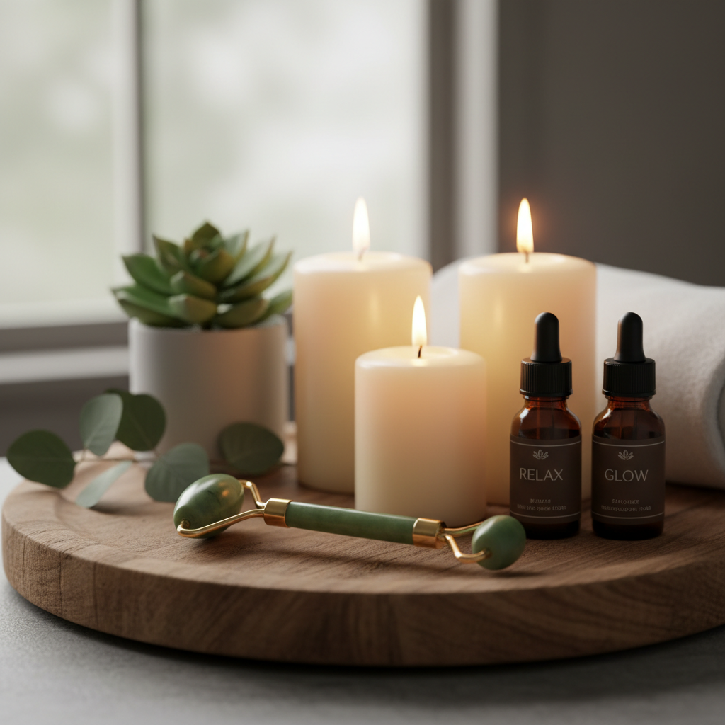 Rodillo de jade spa