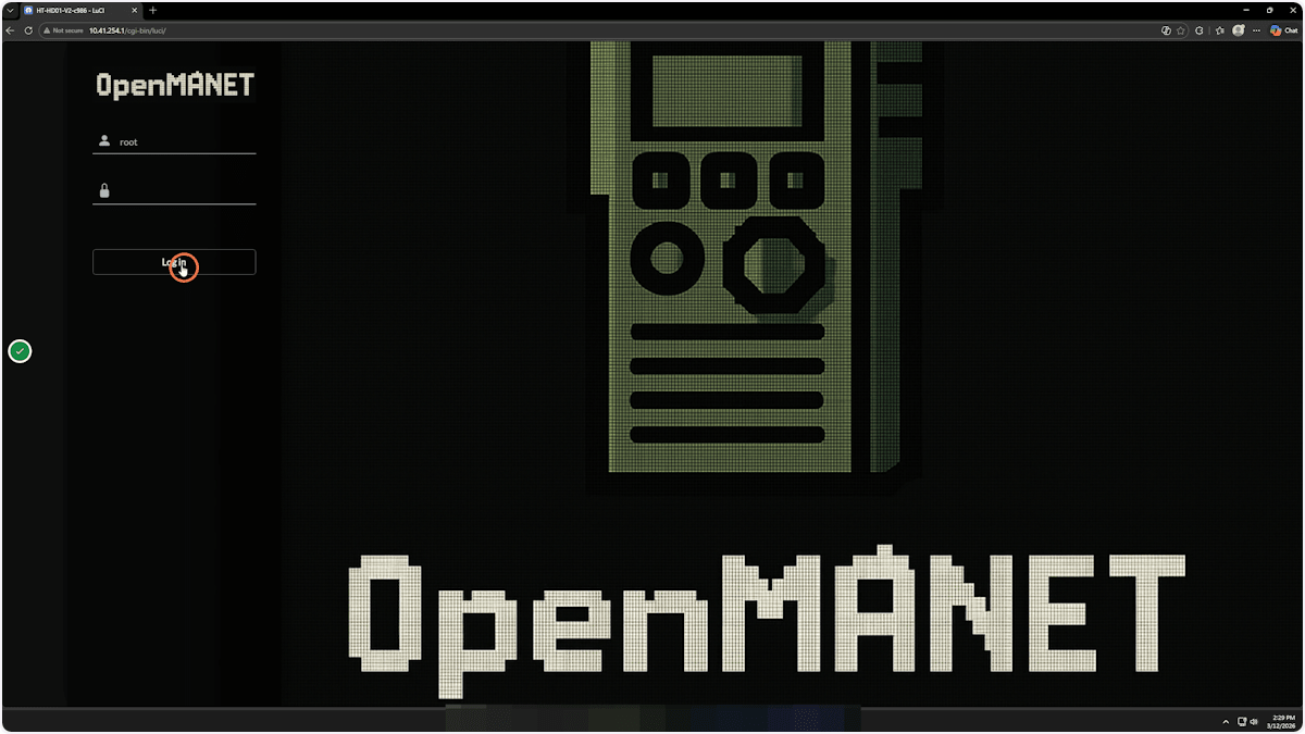 STS Collective OpenMANET Heltec HaLow Mesh Node – 915MHz Off-Grid Communication Device (HT-HD01 V2, Pre-Flashed)