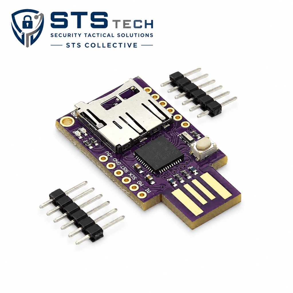 BAD USB HID Development Module – ATmega32U4 Virtual Keyboard & TF Memory Board for Arduino, Security Research & Automation
