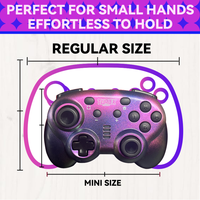 Prism Shift Mini Wireless Controller for Small Hands