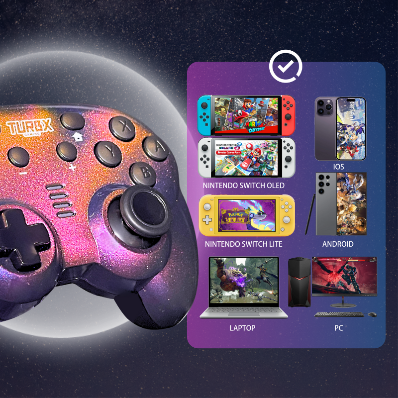 Prism Shift Mini Wireless Controller for Small Hands