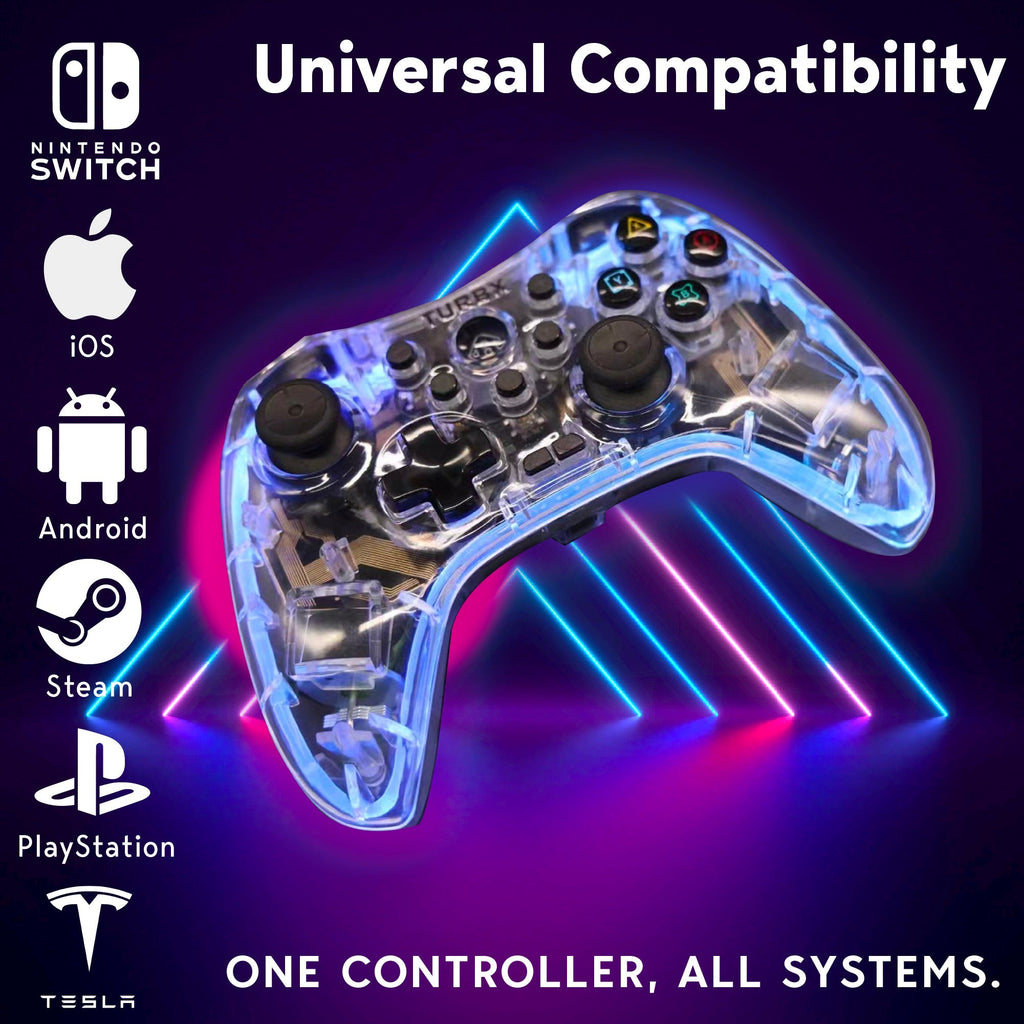 7-in-1 Wireless Game Controller Set for Switch, PC & Mobile