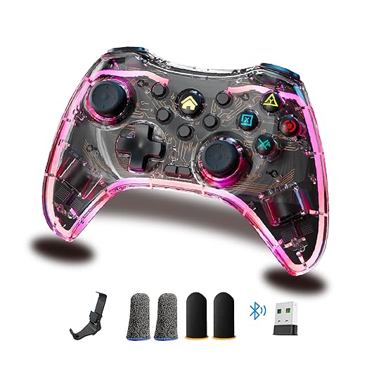 7-in-1 Wireless Game Controller Set for Switch, PC & Mobile